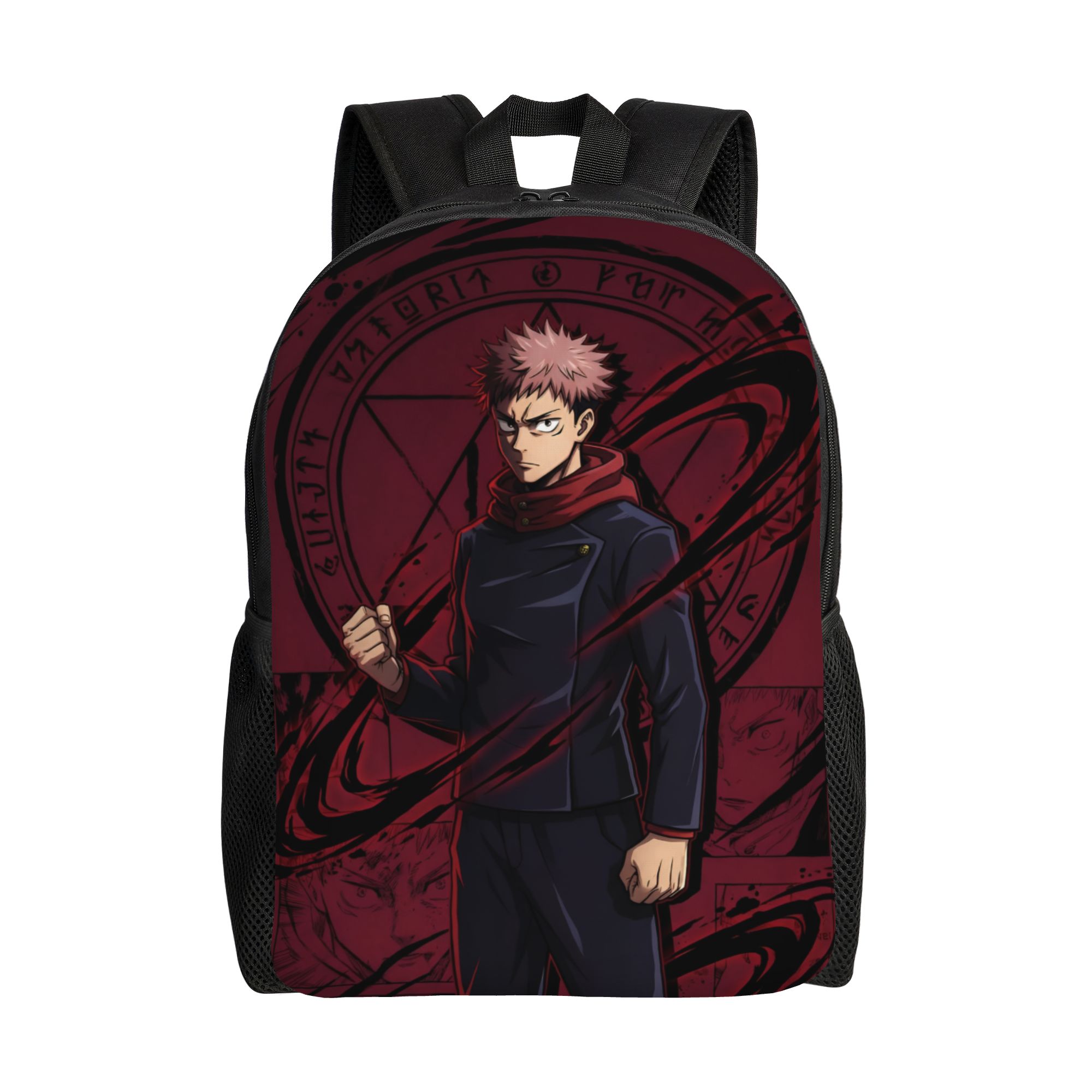 Laptop Accessories Bag For Men - 3D 프린트 J-Jujutsus K-Kaisens 배낭 소년