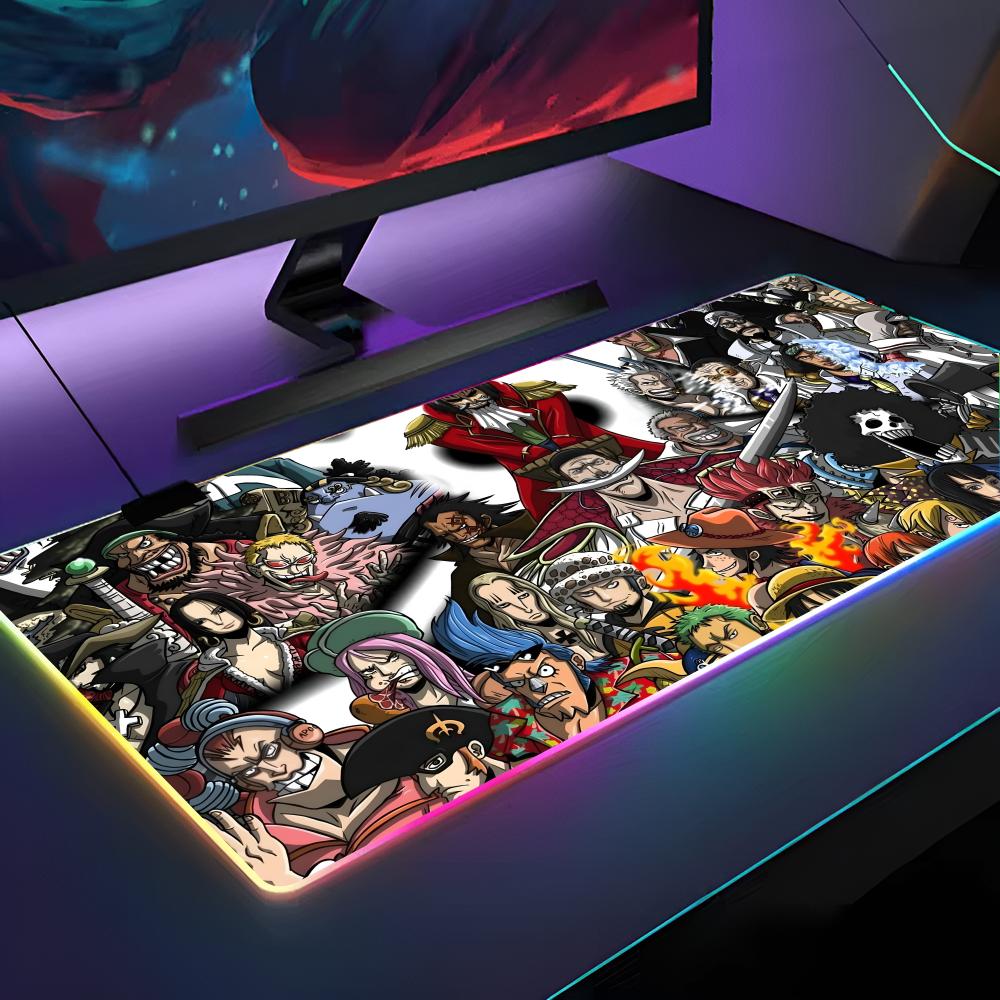 Laptop Accessories Rgb - O-One P-Pieces 애니메이션 루피스 마우스 패드