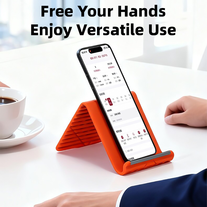 Laptop Accessory - 유연한 실리콘 접이식 휴대폰 거치대, 가정