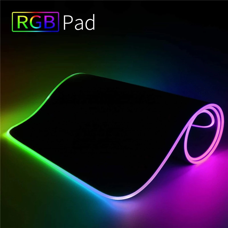 Laptop Accessories Rgb - RGB 게이밍 마우스 패드 LED 라이트