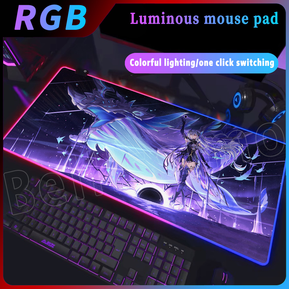 Laptop Accessories Rgb - Anime New Arlecchino Skirk 데스크 매트