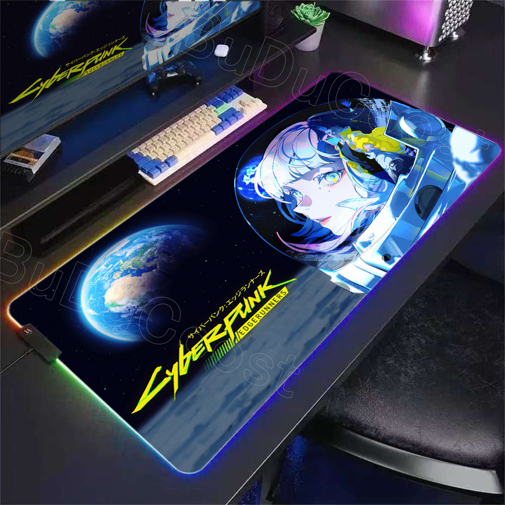 Laptop Accessories Rgb - HD 애니메이션 소녀 마우스 패드 RGB