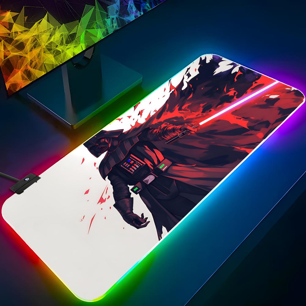 Laptop Accessories Rgb - S-StarS W-Wars 마우스 패드 RGB 백라이트