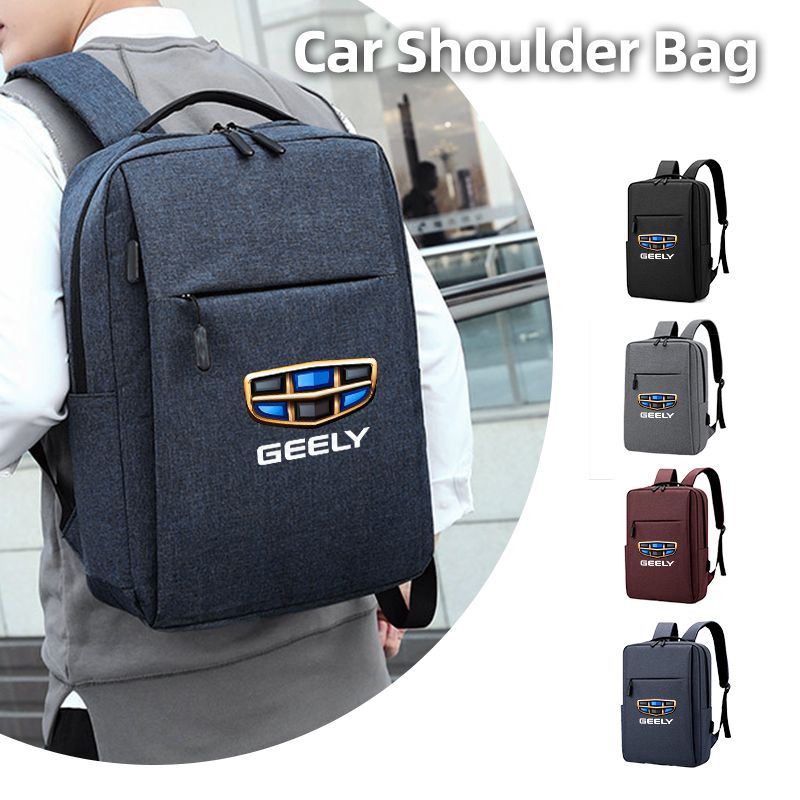 Laptop Accessories Box - 자동차 USB 충전 옥스포드 천 배낭