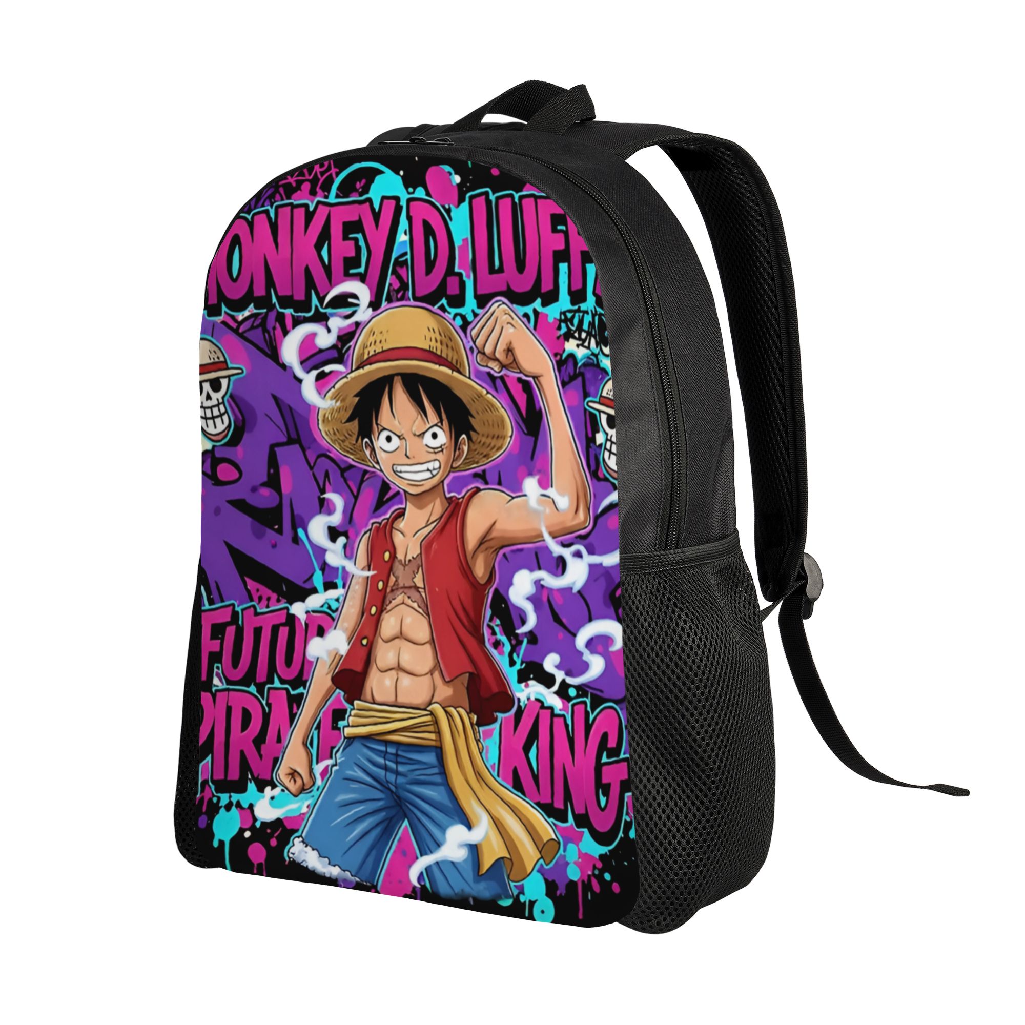 맞춤형 원피스 루피 여행 백팩 남녀공용 학교 노트북 가 - Laptop Accessories Bag For Men 리뷰 및 가격
