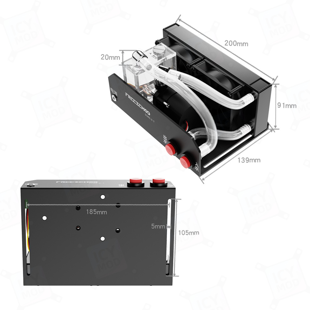 FREEZEMOD 노트북 수냉 키트, 액체 AIO 모듈 - Laptop Accessories Rgb 리뷰 및 가격