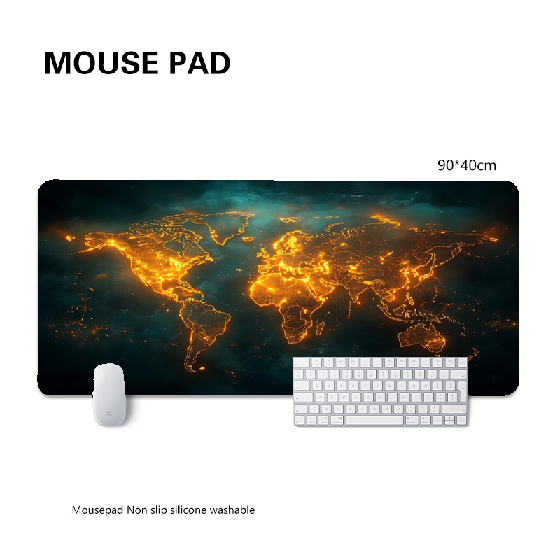 마우스 패드 세계 지도 마우스 패드 노트북 키보드 남성 - Laptop Accessories World 리뷰 및 가격