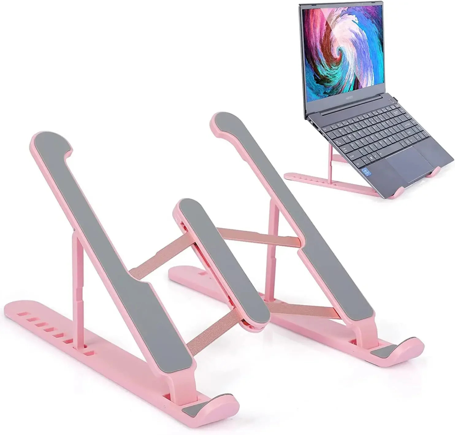 범용 태블릿 노트북 홀더 조정 가능한 방열 인체 공학적 - Laptop Accessories World 리뷰 및 가격