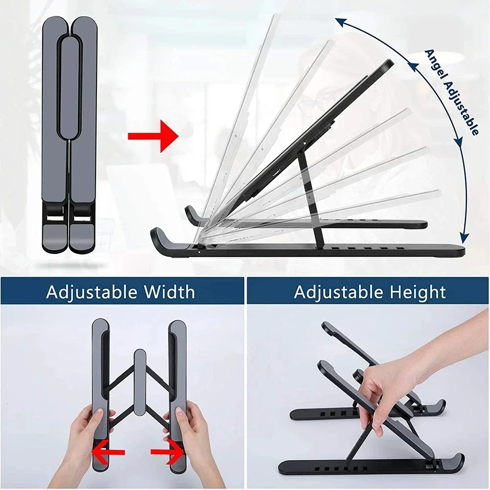 범용 태블릿 노트북 홀더 조정 가능한 방열 인체 공학적 - Laptop Accessories World 리뷰 및 가격