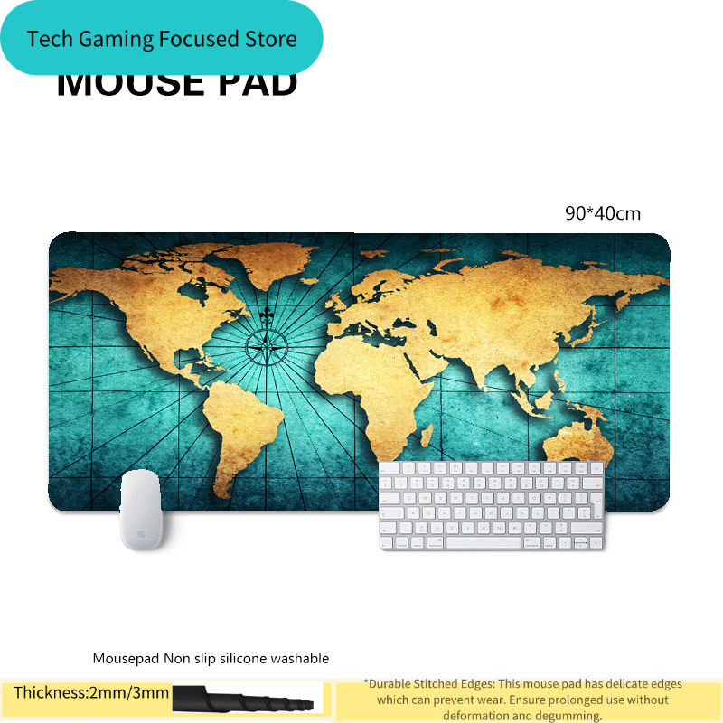 마우스 패드 세계 지도 마우스 패드 노트북 키보드 남성 - Laptop Accessories World 리뷰 및 가격