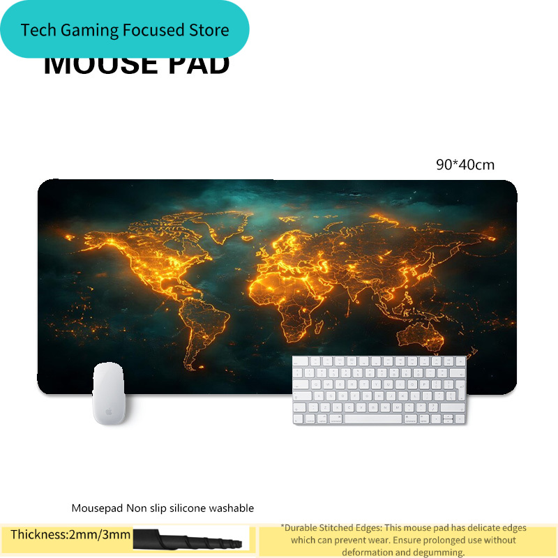마우스 패드 세계 지도 마우스 패드 노트북 키보드 남성 - Laptop Accessories World 리뷰 및 가격