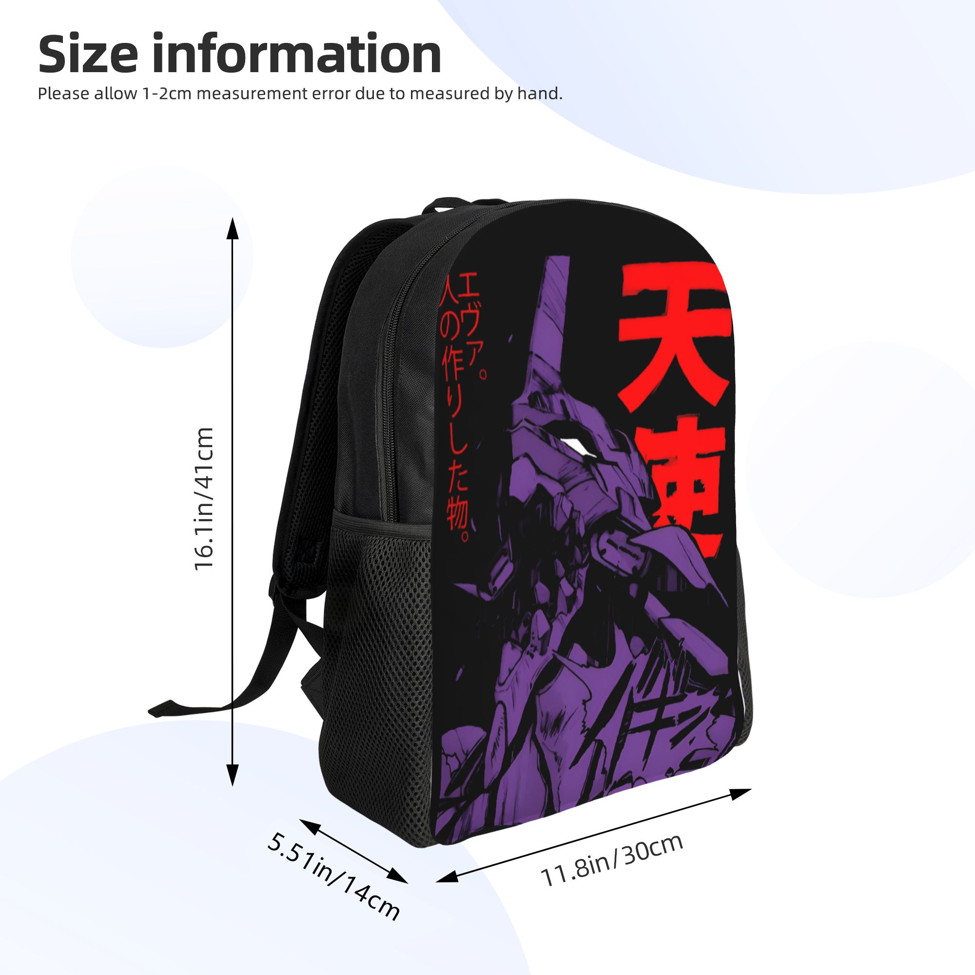 맞춤형 E-Evangelions 배낭 여성 남성 대학생 - Laptop Accessories Bag For Men 리뷰 및 가격