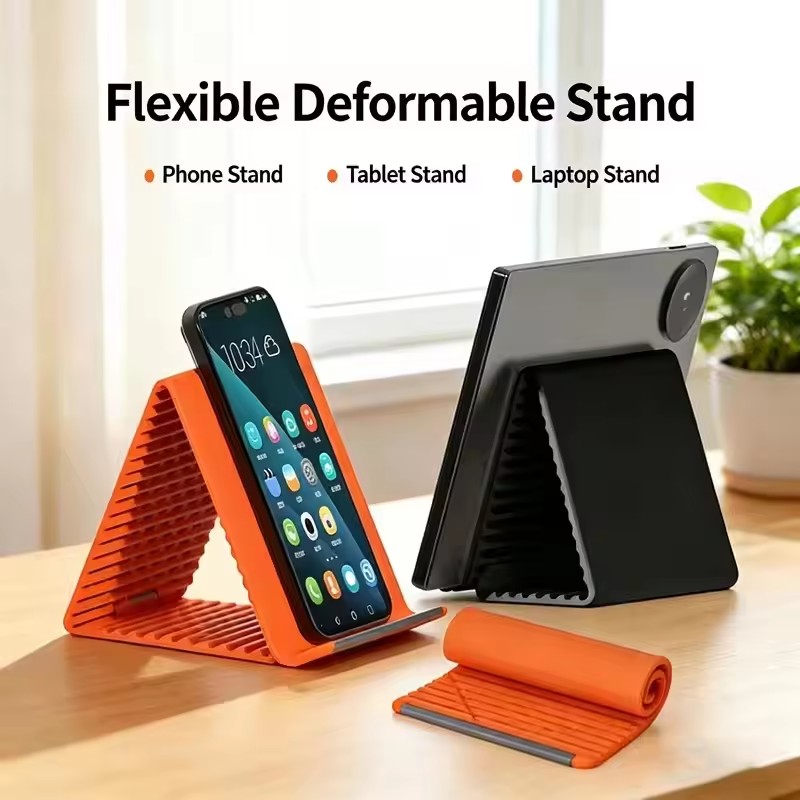 휴대용 실리콘 폰/태블릿/노트북 거치대, 창의적인 접이 - Laptop Accessory 리뷰 및 가격