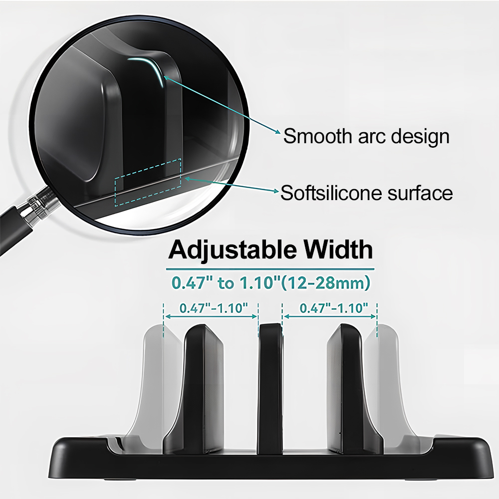 사무실용 ABS 노트북 스탠드 수직형으로 데스크탑 공간 - Laptop Accessory 리뷰 및 가격