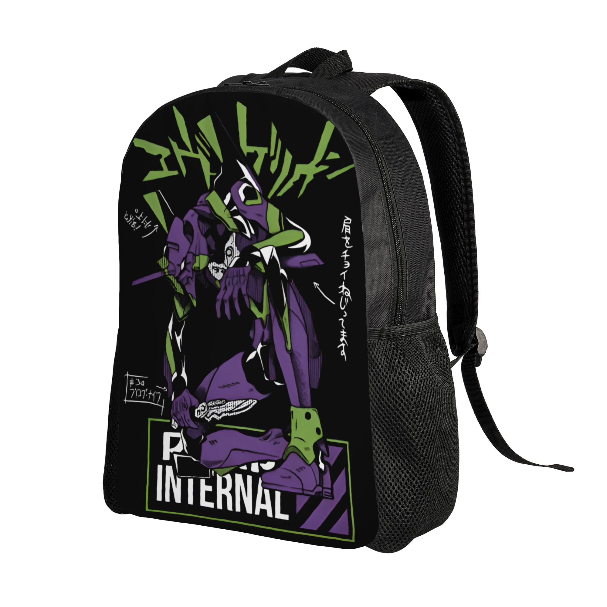 3D 인쇄 E-Evangelions 배낭 메카 스타일  - Laptop Accessories Bag For Men 리뷰 및 가격