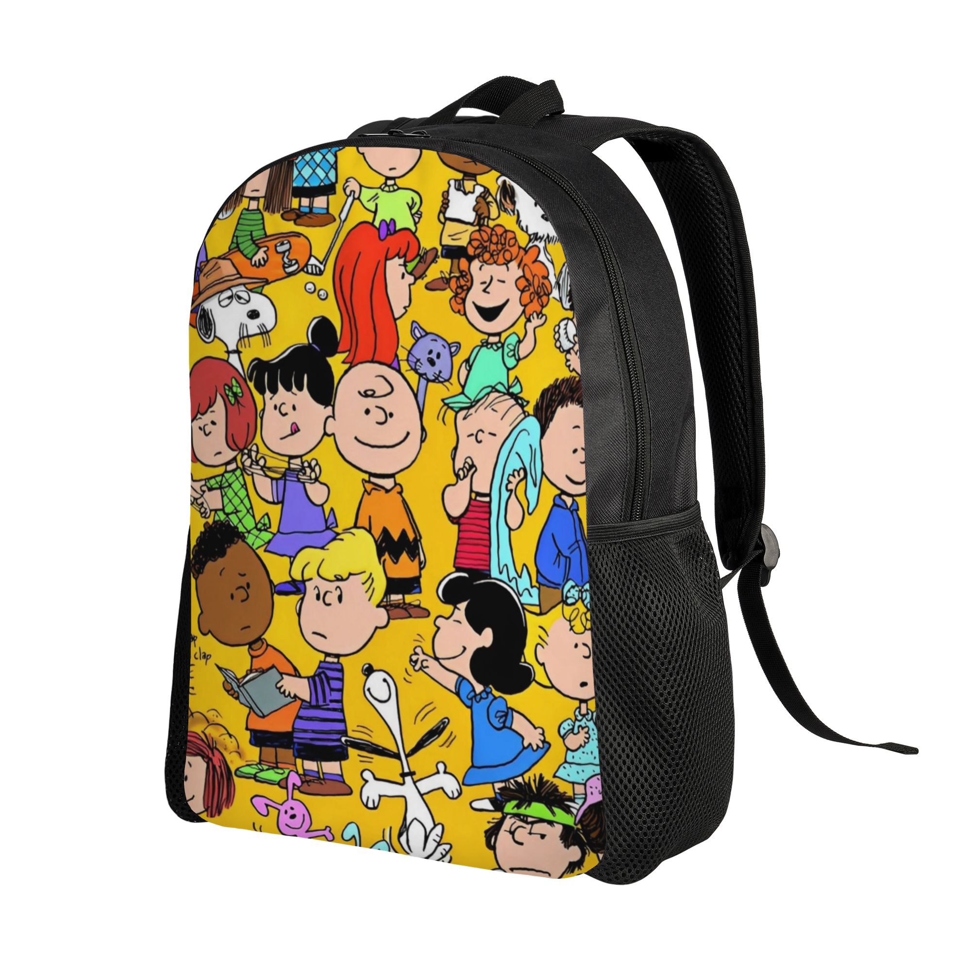스누피 땅콩 패션 배낭 스포츠 고등학교 하이킹 여행 만 - Laptop Accessories Bag For Men 리뷰 및 가격