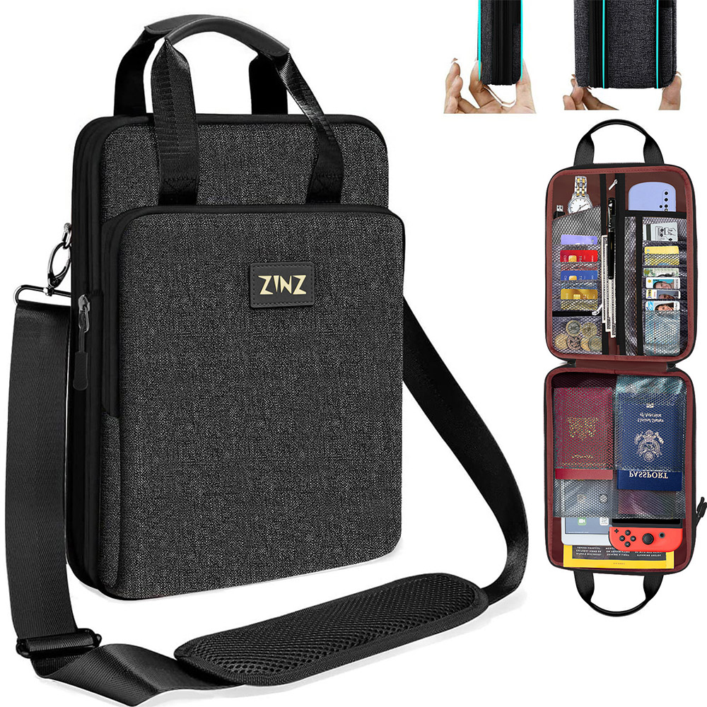 가변 용량 및 스트랩이 있는 노트북 숄더백, 여행용 캐 - Laptop Accessories Box 리뷰 및 가격