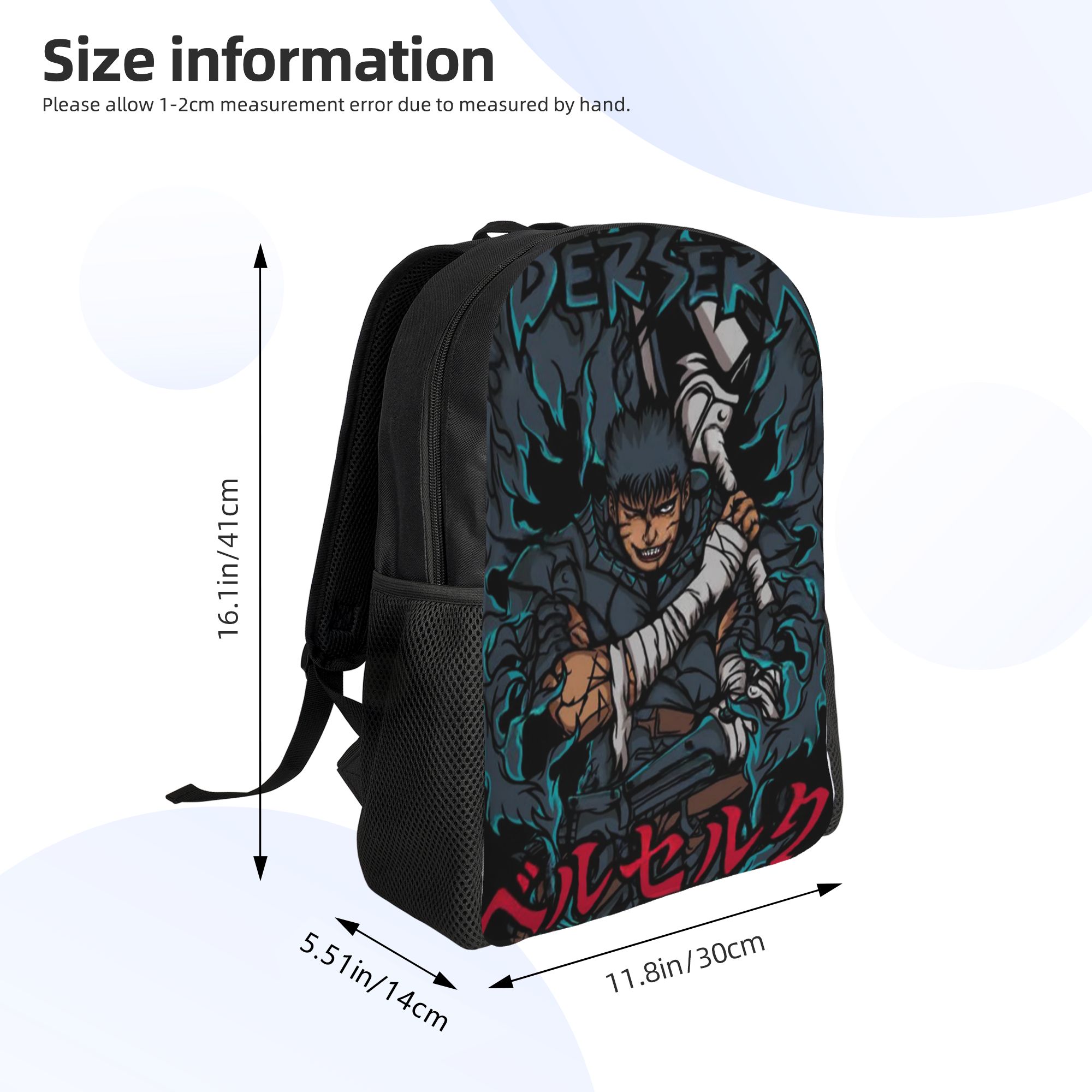 B-Berserks 여행 배낭 여성 남성 학교 노트북  - Laptop Accessories Bag For Men 리뷰 및 가격