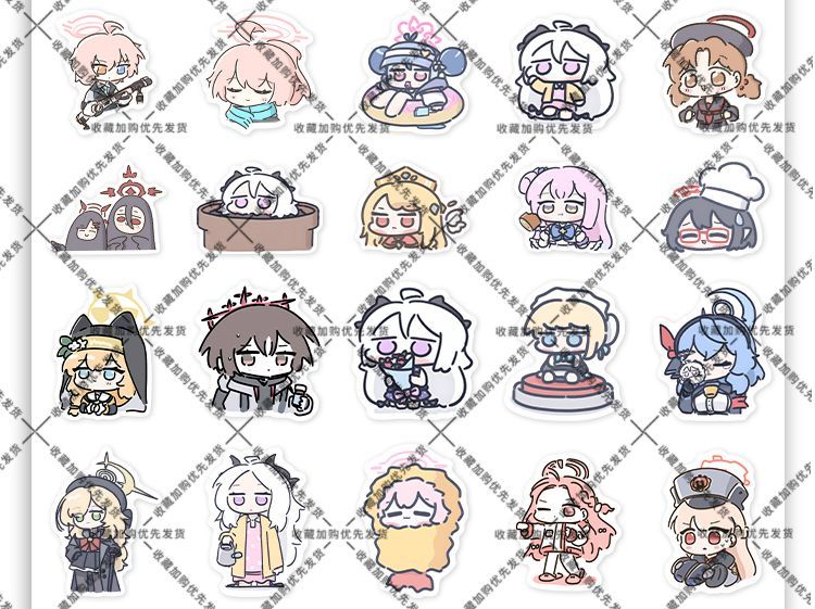 80PCS 애니메이션 블루 아카이브 소라사키 히나 스티 - Laptop Accessory 리뷰 및 가격