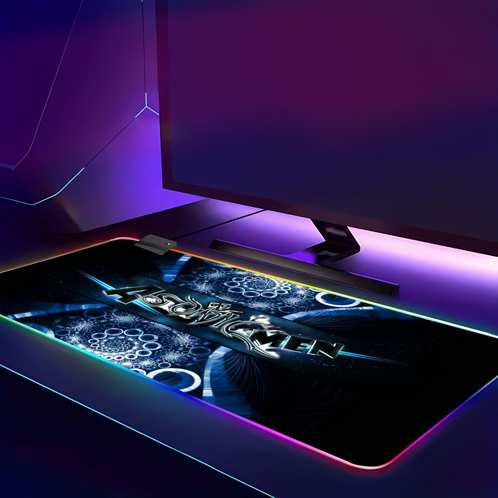 RGB E-스포츠 쿨 마우스 패드 기하학 대시 게임용  - Laptop Accessories Rgb 리뷰 및 가격