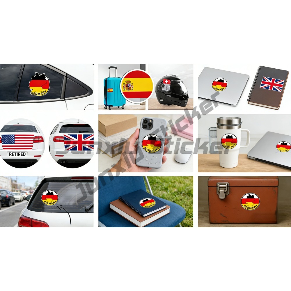 예멘 그런지 월드 플래그 스탬프 자동차 데칼 범퍼 스티 - Laptop Accessories World 리뷰 및 가격