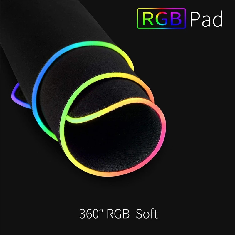 RGB 게이밍 마우스 패드 LED 라이트 마우스 패드  - Laptop Accessories Rgb 리뷰 및 가격
