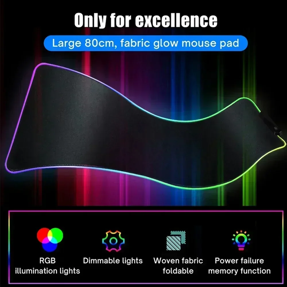 Anime New Arlecchino Skirk 데스크 - Laptop Accessories Rgb 리뷰 및 가격