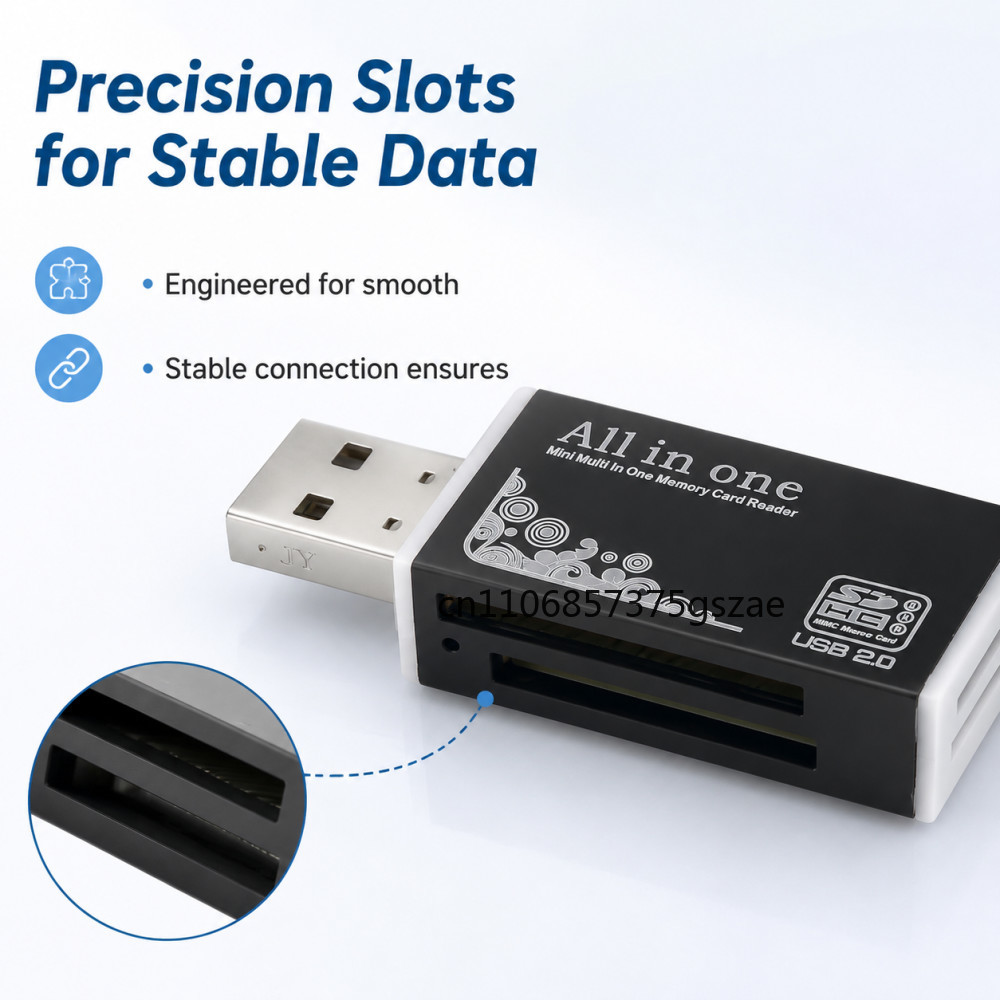 2 in 1 USB2.0 카드 리더 마이크로 TF SD - Laptop Accessories World 리뷰 및 가격