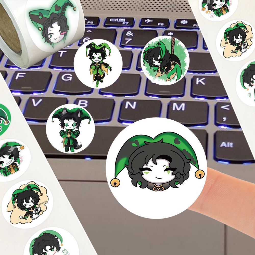 500개/롤 애니메이션 더 프릭 서커스 ‌   DIY  - Laptop Accessory 리뷰 및 가격