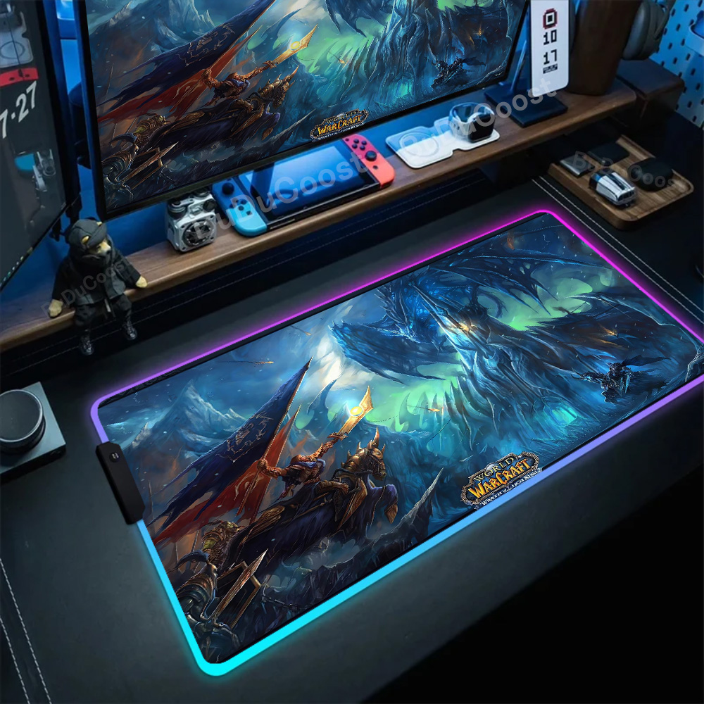 RGB 마우스 패드 게임 워크래프트의 세계 대형 테이블 - Laptop Accessories World 리뷰 및 가격
