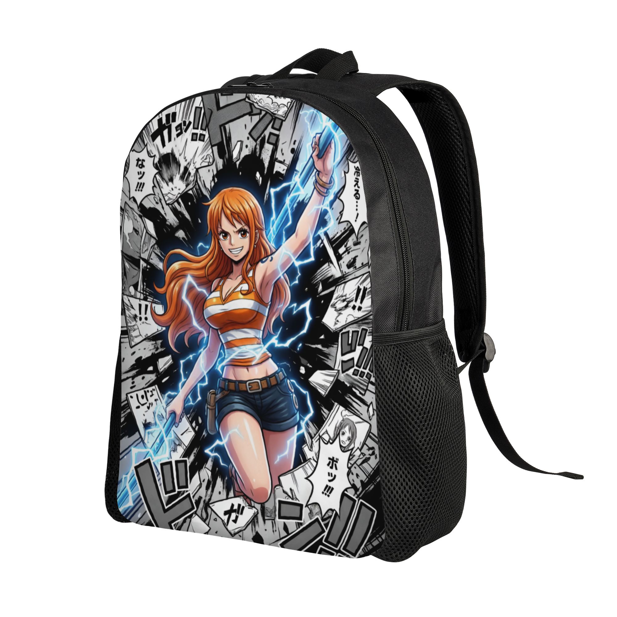 맞춤형 원피스 나미스 노트북 백팩 남녀공용 기본 책가방 - Laptop Accessories Bag For Men 리뷰 및 가격