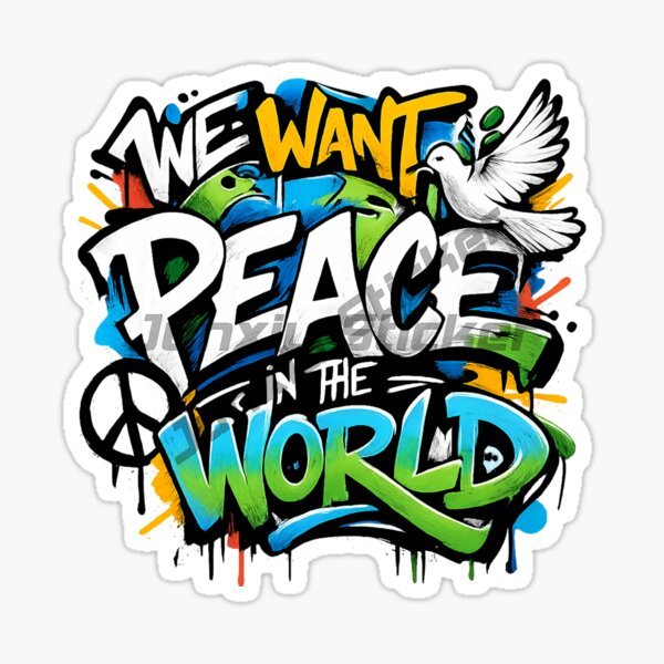 AN IDEA WORLD PEACE 스티커 오토바이 노 - Laptop Accessories World 리뷰 및 가격
